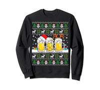 Pull de Noël Moche avec Inscription « Beer Ugly Christmas » Sweatshirt