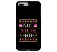 Pull de Noël Moche avec Inscription « Not Your Ho » Père Noël féministe Coque pour iPhone 7 Plus/8 Plus