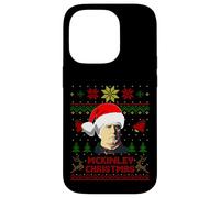 Pull de Noël Moche drôle William président McKinley Coque pour iPhone 14 Pro