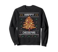 Pull de Noël moche et drôle avec arbre à fromage de Noël Sweatshirt