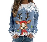 Pull De Noel Moche Femme Pul Ugly Christmas Sweater Chaud Sweat Noël Unisexe Thermique Sweet Lumineux Pull'de Laine Duo Hiver Grande Taille Jumper sous Beau Chemise Très LED Rigolo Le Plus