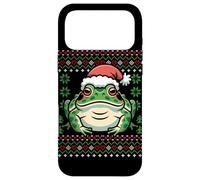 Pull de Noël Moche Grenouille à Cornes d'Amérique du Sud Coque pour iPhone 17 Pro Max