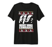Pull de Noël Moche Marx Angels Lénine T-Shirt Haut de Gamme