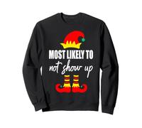 Pull de Noël Moche « Most Likely to Start Crying Elf » Sweatshirt