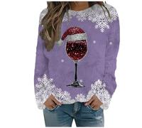 Pull De Noel Noël Famille Robe Femme Cloches Moche Sweatshirt Femmes Sweat pour Christmas Hoodie Ample Arbre Vetement Enfant Cerf Chaud Blouse