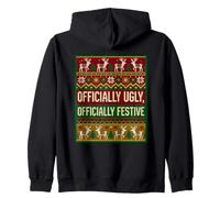Pull de Noël Officiel Moche et Festif Sweat à Capuche