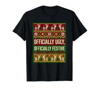 Pull de Noël Officiel Moche et Festif T-Shirt Graphique avec Valeur