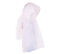 Pull de Noël sweatshirt, poncho portable non jetable, imperméable d'extérieur pour enfants, jeggings imperméables épais à la mode, Blanc., Einheitsgröße Uniform size(For children)