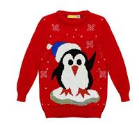 Pull de Noël unisexe - - 9-10 ans