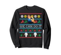 Pull de Noël « WE CAN DO IT » Rosie féministe Sweatshirt