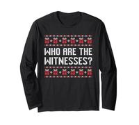 Pull de Noël « Who are The Witnesses » Manche Longue