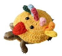 Pull de tortue - Tenue tricotée pour tortues terrestres - Vêtement respirant | Pour une utilisation dans un terrarium, un enclos d'aquarium, à la maison en hiver et en extérieur quotidien