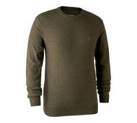Pull Deerhunter Kingston col rond Marron orme foncé S