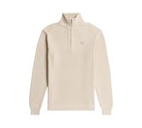 Pull demi-zip G-Star Blanc S