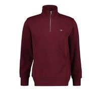 Pull demi-zip Gant Reg Shield Rouge S