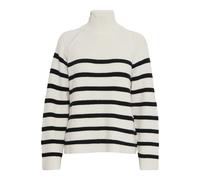 Pull demi zippÃ© femme b.young Milo Blanc S