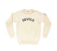 Pull DEVOLD NANSEN LEGACY SWEATER (OFFWHITE/INK) Homme S
