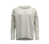 Pull DEVOLD Nansen Wool Sweater (GREY MELANGE) Femme S
