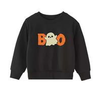 Pull d'halloween pour Enfant - Motif Citrouille effrayante - pour bébé - Halloween - Fantôme Graphique n27