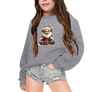 Pull d'hiver confortable pour enfants avec un joli design de vache - Veste idéale pour les petits aventuriers et les fashionistas, gris, 2-3 ans