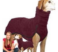 Pull d'hiver pour chien en polaire douce et chaude - Vêtement pour chiens de petite taille - Gilet d'hiver coupe-vent pour une utilisation quotidienne et les promenades