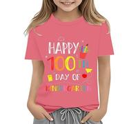 Pull Dos Nu Femme Premier Jour de l'école Chemise In My Pre School Chemise Toddler Maternelle Chemises Clips Pour Vêtements, Rose, 10-11Years
