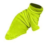 Pull douillet pour chats nus Sphynx, petits chiens, veste polaire chaude avec poignets côtelés, vêtements d'extérieur doux pour amis à quatre pattes, polyvalent, de XS à XXL (A, 25 x 19 x 3 cm)