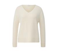 Pull doux en coton mÃ©langÃ© coupe dÃ©contractÃ©e avec col V femme s.Oliver Marron 32