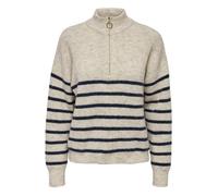 ONLY Pull-over 'ONLTokyo' bleu marine / greige, Taille XS