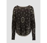 Pull En Cachemire Pour Femme Kujten Mela Bandana F2500-81 XS;S