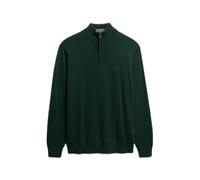 Pull en coton Ã col camionneur Superdry Essentials Vert XL
