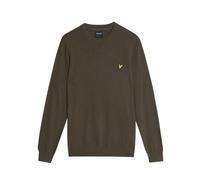 Pull en coton mérinos Lyle & Scott Marron S