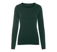 Pull en fine maille pour femmes Élégant Motif structuré Manches longues Col rond