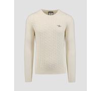 Pull En Laine Beige Pour Hommes Aeronautica Militare 242ma1484l417-73088