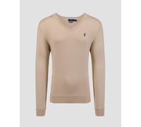 Pull En Laine Beige Pour Hommes Polo Ralph Lauren 710876338-101