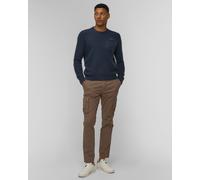 Pull En Laine Bleu Marine Pour Hommes Aeronautica Militare 252ma1586ul00904-8184 M