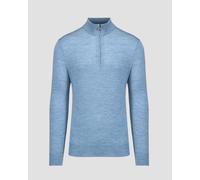 Pull En Laine Bleu Pour Hommes Bogner Jouri 88809090-331