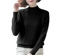 Pull en laine cachemire épaisse pour femme, C112, M