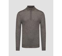 Pull En Laine Gris Pour Hommes Bogner Jouri 88809090-17