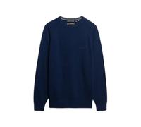 Pull en laine mélangée Superdry Bleu M