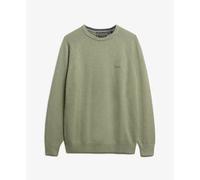 Pull en laine mélangée Superdry Vert L