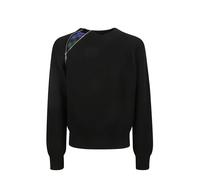 Pull En Laine Noir Burberry