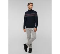 We Norwegians Signature Zip Up - Pull en laine mérinos homme Flag XL