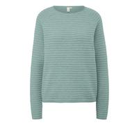 Pull en mÃ©lange de viscose Ã motif structurÃ© femme QS Bleu XL