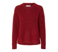 Pull en maille à col rond pour femme SELECTED, pull en laine fine SLFLULU