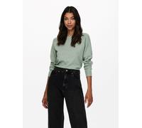 Pull en maille basique pour femmes par ONLY Extensible à manches longues Col ron