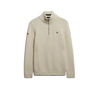 Superdry M6110706a Half Zip Sweater Beige 3XL Homme
