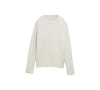 Pull en maille douillet col montant femme Tom Tailor Denim Blanc XS