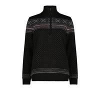 Cmp 7h86505 Half Zip Sweater Noir S Femme