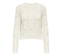 Pull en maille femme Only Rita Beige S